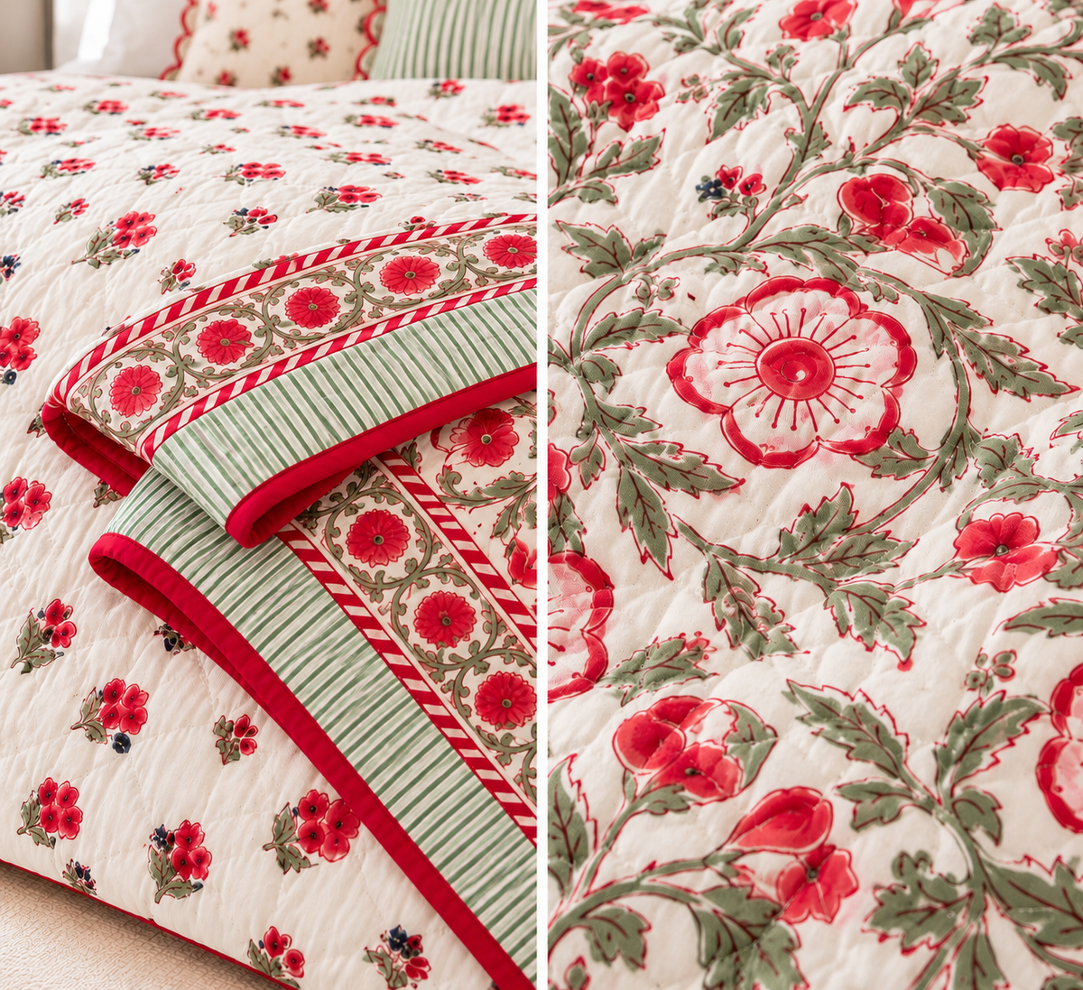 Rosalie | Reversible Cotton Quilt