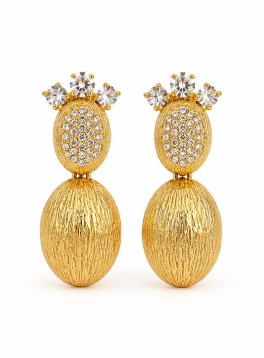 Paloma Gold Drop Earrings